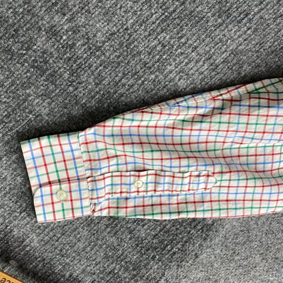 Vineyard Vines Shirt Men's M Multicolor Plaid Tucker Button-Down Preppy Classic‎ - Picture 9 of 14